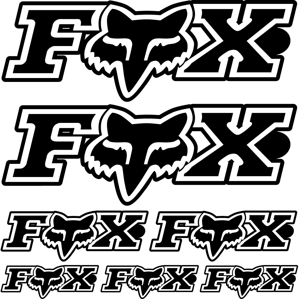 Fox Aufkleber Set wandtattoos folies fox aufkleber set Fox Aufkleber Set wandtattoos folies fox aufkleber set