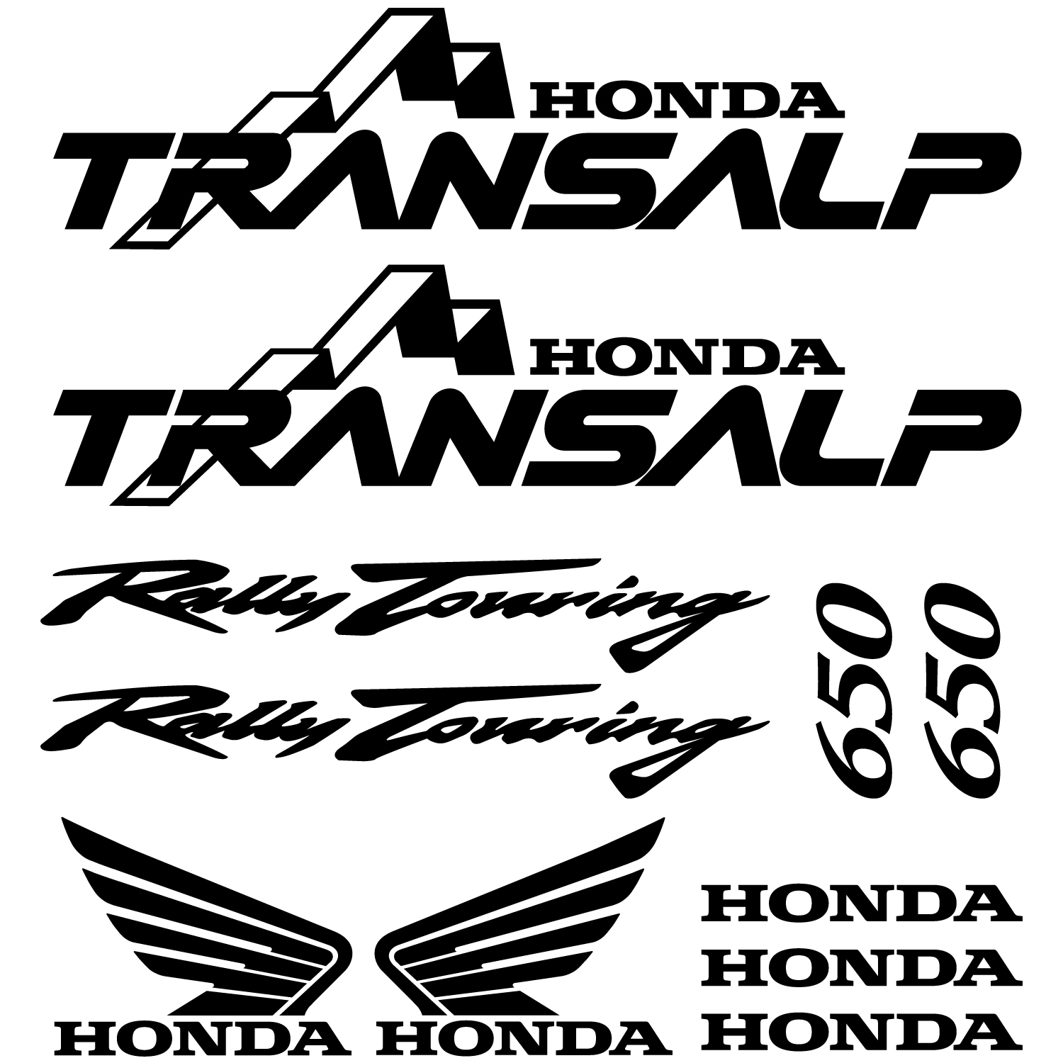 Honda Transalp 650 Aufkleber wandtattoos folies honda transalp 650 aufkleber set Honda Transalp 650 Aufkleber wandtattoos folies honda transalp 650 aufkleber set