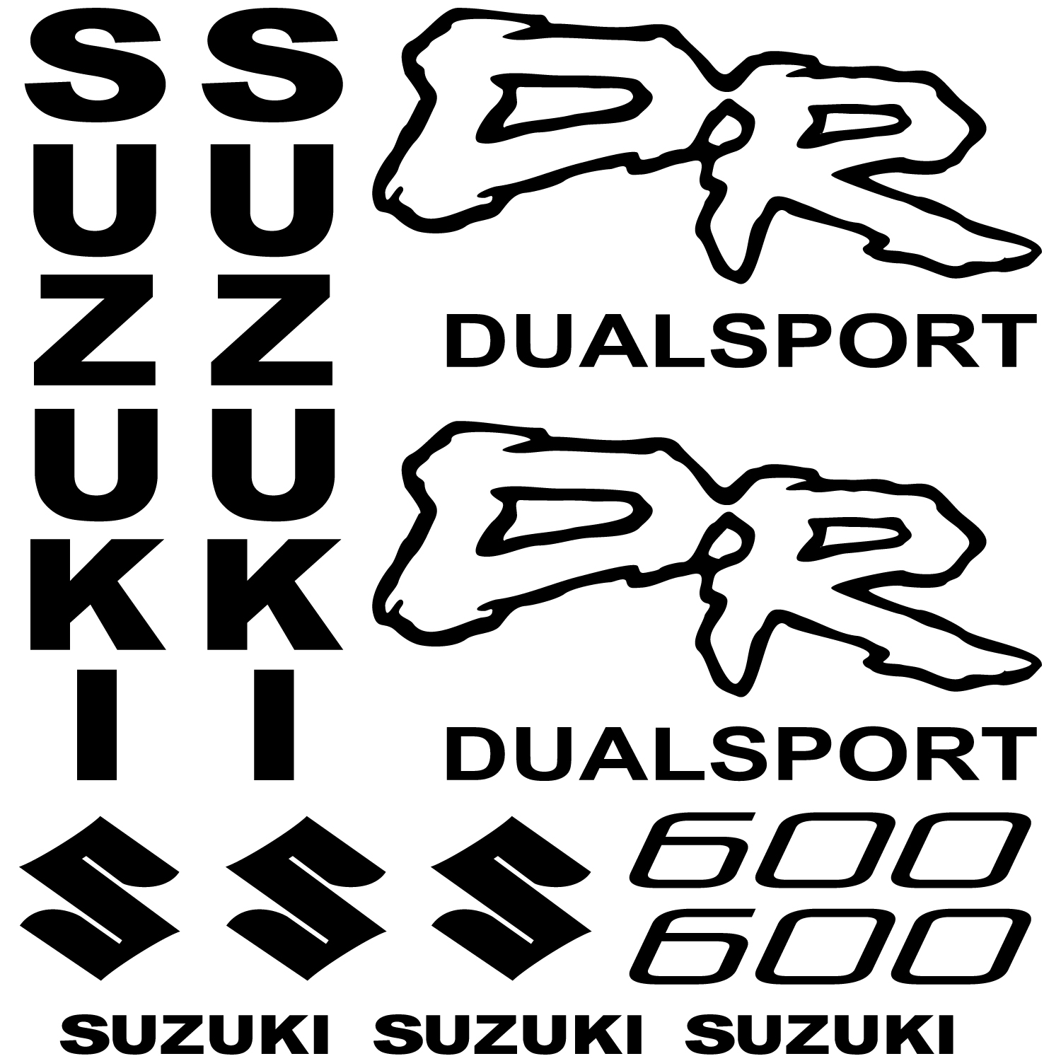 Suzuki Dr 600 Aufkleber wandtattoos folies suzuki dr 600 aufkleber set Suzuki Dr 600 Aufkleber wandtattoos folies suzuki dr 600 aufkleber set
