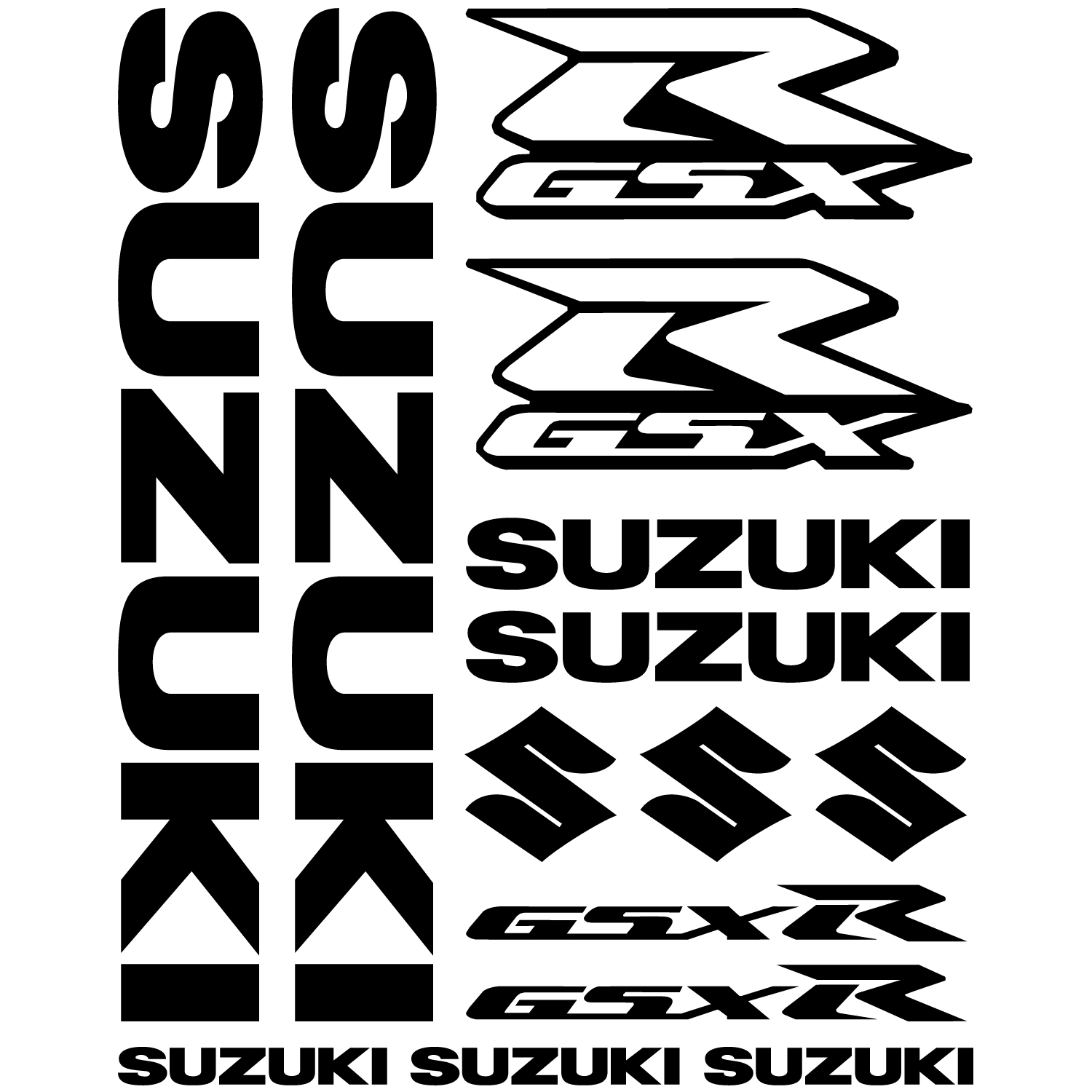 Suzuki Aufkleber wandtattoos folies suzuki gsx r aufkleber set Suzuki Aufkleber wandtattoos folies suzuki gsx r aufkleber set
