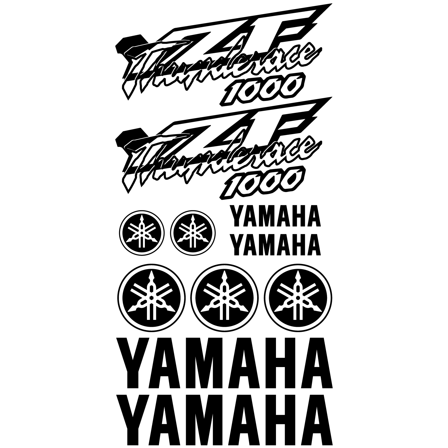 Aufkleber Yamaha Thunderace wandtattoos folies yamaha yzf thunderace 1000 aufkleber set Aufkleber Yamaha Thunderace wandtattoos folies yamaha yzf thunderace 1000 aufkleber set