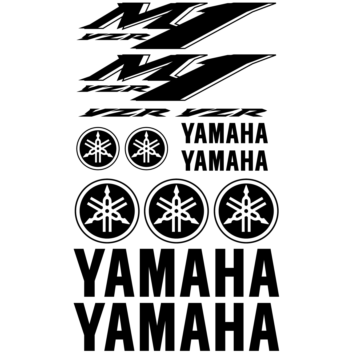 Yamaha M1 Aufkleber wandtattoos folies yamaha yzr m1 aufkleber set Yamaha M1 Aufkleber wandtattoos folies yamaha yzr m1 aufkleber set