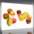 Acrylglasbild Macarons