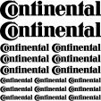 Continental Aufkleber-Set