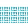 Strasssteine für Wandtattoos türkisblau (160 Stück)