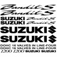 Suzuki 1200 Bandit S Aufkleber-Set