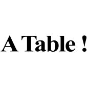 Wandtattoo A Table