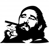 Wandtattoo Fidel Castro