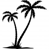 Wandtattoo Palm