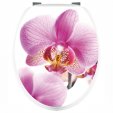 Aufkleber für Toilettendeckel Orchidee