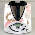 Thermomix TM31 Aufkleber Blumen