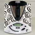 Thermomix TM31 Aufkleber rund