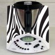 Thermomix TM31 Aufkleber Zebra