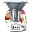 Thermomix TM5 Aufkleber abstrakt