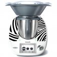 Thermomix TM5 Aufkleber Zebra