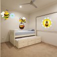 Wandsticker Bienen Set