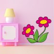 Wandsticker Blume