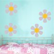 Wandsticker Blumen Set