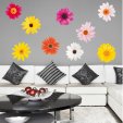 Wandsticker Blumen Set