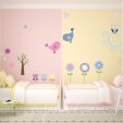 Wandsticker Blumen Set