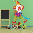 Wandsticker Clown