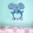 Wandsticker Elefant