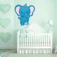 Wandsticker Elefant