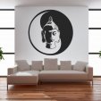 Wandtattoo Buddha