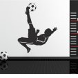 Wandtattoo Fußballspieler