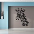 Wandtattoo Giraffe