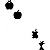 iPad 2 Aufkleber Apfel