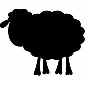 Tafelfolie Schaf