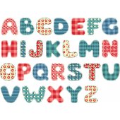 Wandsticker Alphabet