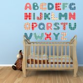 Wandsticker Alphabet