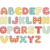 Wandsticker Alphabet Set