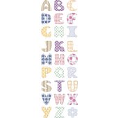 Wandsticker Alphabet Set