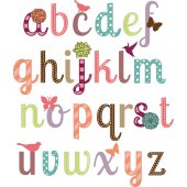 Wandsticker Alphabet Set