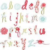 Wandsticker Alphabet Set