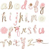 Wandsticker Alphabet Set