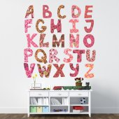 Wandsticker Alphabet Set