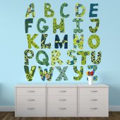 Wandsticker Alphabet Set