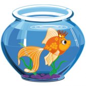 Wandsticker Aquarium