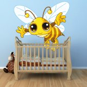 Wandsticker Bienen Set