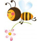 Wandsticker Bienen Set