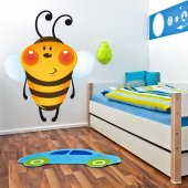 Wandsticker Bienen Set