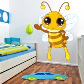 Wandsticker Bienen Set