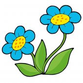 Wandsticker Blume