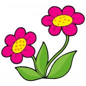 Wandsticker Blume