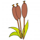 Wandsticker Blume