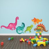 Wandsticker Dinosaurier Set